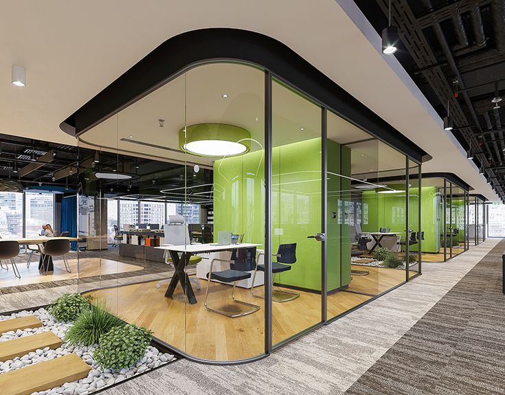 Luxury/CORPORATE/CO-WORKING Spaces Office Interior by Rohan Corporation